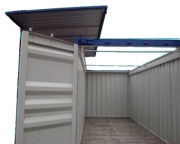 20' hard top container
